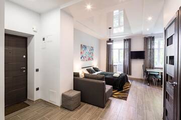Фото номера Апартаменты с балконом Апартаменты New Studio with balcony г. Львов 24