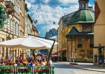 Фото номера Апартаменты Апартаменты Nice apartment in the center for 4 persons г. Львов 22