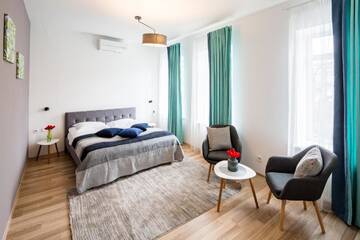 Фото номера Апартаменты с 1 спальней Апарт-отели Apart Hotel Code 10 г. Львов 6