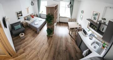 Фото номера Апартаменты-студио Апартаменты "Green Oasis Apartment" г. Львов 51