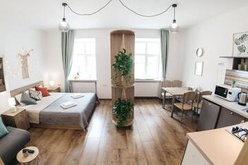 Фото номера Апартаменты-студио Апартаменты "Green Oasis Apartment" г. Львов 56