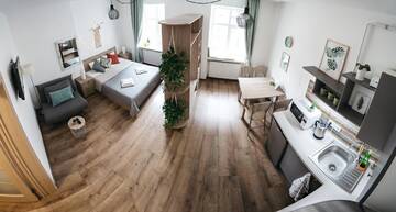 Фото номера Апартаменты-студио Апартаменты "Green Oasis Apartment" г. Львов 25