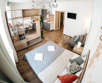 Фото номера Апартаменты-студио Апартаменты "Green Oasis Apartment" г. Львов 24