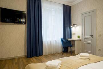 Фото номера Двухместный номер Делюкс с 1 кроватью и ванной Апарт-отели Mini Hotel Barvy Lvova on Hnatyuka St. г. Львов 35
