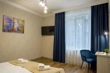 Фото номера Двухместный номер Делюкс с 1 кроватью и ванной Апарт-отели Mini Hotel Barvy Lvova on Hnatyuka St. г. Львов 33
