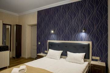 Фото номера Двухместный номер Делюкс с 1 кроватью и ванной Апарт-отели Mini Hotel Barvy Lvova on Hnatyuka St. г. Львов 36