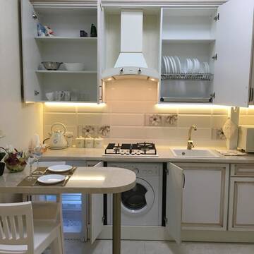 Фото номера Апартаменты с 1 спальней Апартаменты DELUXE APARTMENT VESELA 5 г. Львов 36