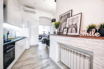 Фото номера Апартаменты с 1 спальней Апартаменты Scandinavian style of Lux Apartments in Lviv г. Львов 80