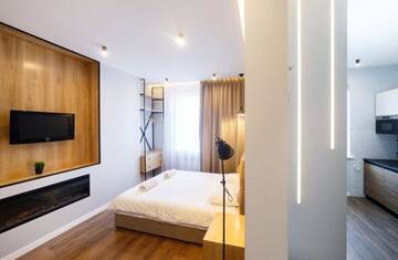 Фото номера Апартаменты Апартаменты VIP Loft apartment in old Lviv AC Fireplace г. Львов 58
