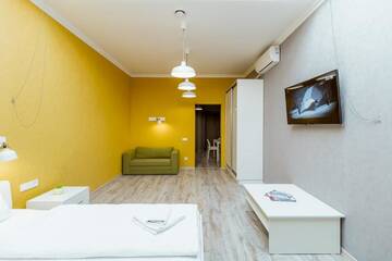 Фото номера Улучшенные апартаменты Апарт-отели Opera Passage Apart Hotel г. Львов 5