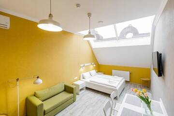 Фото номера Улучшенные апартаменты Апарт-отели Opera Passage Apart Hotel г. Львов 6
