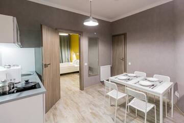 Фото номера Улучшенные апартаменты Апарт-отели Opera Passage Apart Hotel г. Львов 5