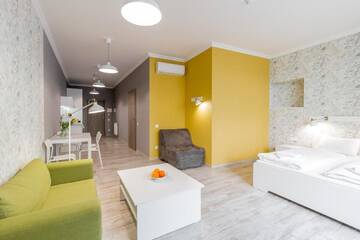 Фото номера Апартаменты Делюкс Апарт-отели Opera Passage Apart Hotel г. Львов 5