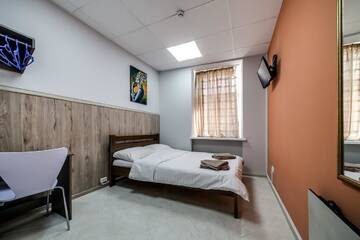 Фото номера Двухместный номер с 1 кроватью Хостелы Ostriv Hostel г. Львов 4