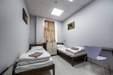 Фото номера Кровать в общем номере для мужчин Хостелы Ostriv Hostel г. Львов 6