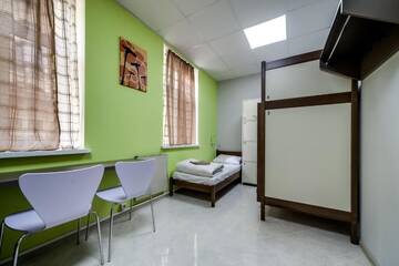 Фото номера Односпальная кровать в общем номере Хостелы Ostriv Hostel г. Львов 2