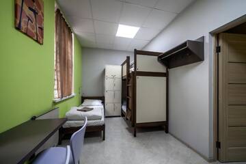 Фото номера Односпальная кровать в общем номере Хостелы Ostriv Hostel г. Львов 4