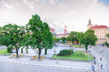 Фото номера Апартаменты с 2 спальнями Апартаменты Romari Свободи 11 г. Львов 19