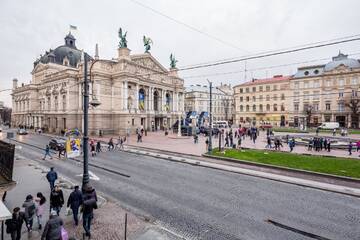 Фото номера Апартаменты с 2 спальнями Апартаменты Romari Свободи 11 г. Львов 7