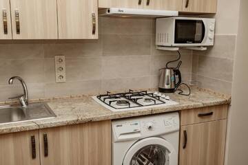 Фото номера Апартаменты с 2 спальнями Апартаменты Creamy apartment г. Львов 16