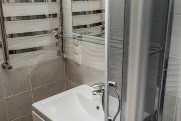 Фото номера Апартаменты с 2 спальнями Апартаменты Creamy apartment г. Львов 36