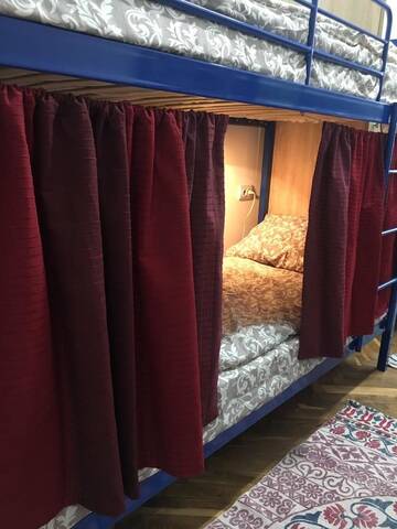 Фото номера Кровать в общем 6-местном номере для женщин Хостелы Etno Hostel г. Львов 6