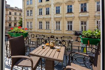 Фото номера Апартаменты с 2 спальнями Апартаменты LeoApart near Rynok Square with 2 bedrooms г. Львов 18