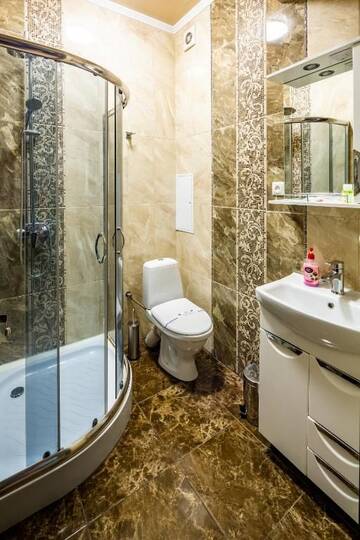 Фото номера Апартаменты с 2 спальнями Апартаменты LeoApart near Rynok Square with 2 bedrooms г. Львов 38