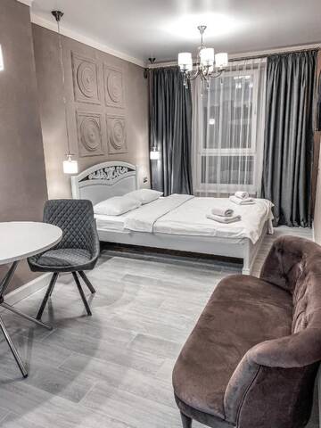 Фото номера Номер-студио Делюкс с кроватью размера &quot;king-size&quot; Отель Opera Center Hotel г. Львов 2