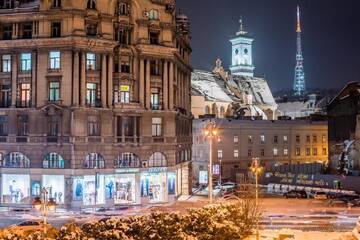 Фото номера Апартаменты с 2 спальнями Апартаменты Romari площа Міцкевича г. Львов 33