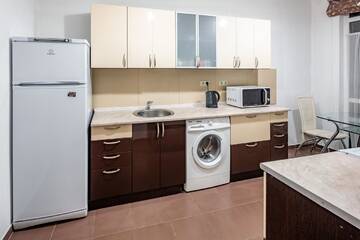 Фото номера Апартаменты с 2 спальнями Апартаменты Apartment "EASY" - perfect location to explore Lviv г. Львов 11