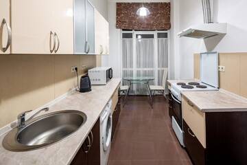 Фото номера Апартаменты с 2 спальнями Апартаменты Apartment "EASY" - perfect location to explore Lviv г. Львов 12
