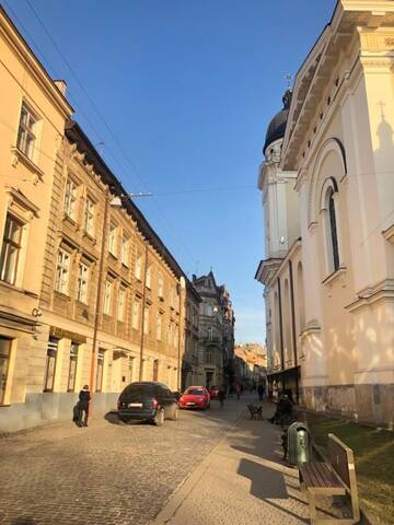 Фото номера Апартаменты с 2 спальнями Апартаменты Modern apartment in Lviv historic center. г. Львов 45