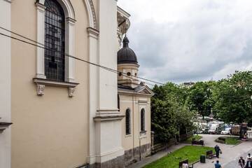 Фото номера Апартаменты с 2 спальнями Апартаменты Modern apartment in Lviv historic center. г. Львов 29