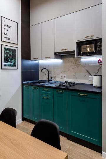 Фото номера Апартаменты с 1 спальней Апартаменты Emerald Lux Apartment. LiveInLviv г. Львов 11
