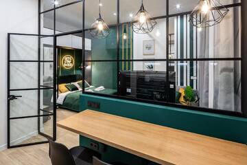 Фото номера Апартаменты с 1 спальней Апартаменты Emerald Lux Apartment. LiveInLviv г. Львов 9