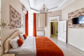 Фото номера Апартаменты с 2 спальнями Апартаменты 2 bedroom apartment Tykha street city center г. Львов 11