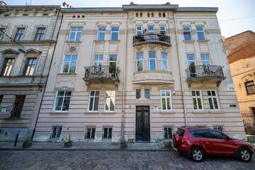 Фото номера Апартаменты с 2 спальнями Апартаменты 2 bedroom apartment Tykha street city center г. Львов 12