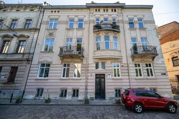 Фото номера Апартаменты с 2 спальнями Апартаменты 2 bedroom apartment Tykha street city center г. Львов 35