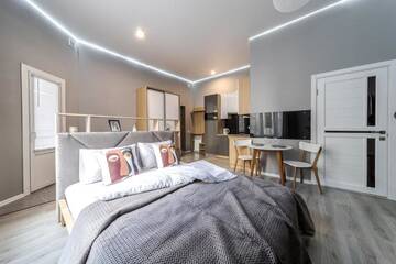 Фото номера Апартаменты с 1 спальней Апартаменты InLvivApartment on Popovycha str (3) г. Львов 25