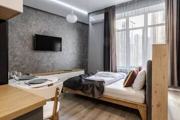 Фото номера Апартаменты с 1 спальней Апартаменты InLvivApartment on Popovycha str (3) г. Львов 7