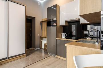 Фото номера Апартаменты с 1 спальней Апартаменты InLvivApartment on Popovycha str (3) г. Львов 10