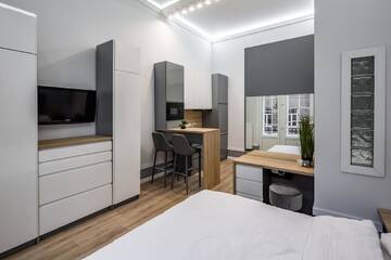 Фото номера Апартаменты с 1 спальней Апартаменты Studio Doroshenko г. Львов 8