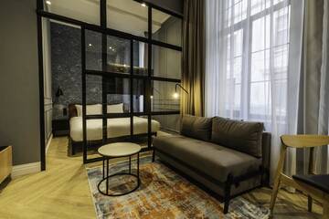 Фото номера Улучшенный номер с кроватью размера «king-size» Апарт-отели Gruner Lviv Boutique hotel г. Львов 15