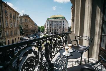 Фото номера Полулюкс Апарт-отели Gruner Lviv Boutique hotel г. Львов 10
