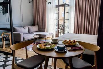 Фото номера Полулюкс Апарт-отели Gruner Lviv Boutique hotel г. Львов 15