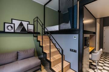 Фото номера Стандартный двухместный номер с 1 кроватью Апарт-отели Gruner Lviv Boutique hotel г. Львов 17