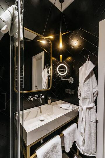 Фото номера Стандартный двухместный номер с 1 кроватью Апарт-отели Gruner Lviv Boutique hotel г. Львов 23