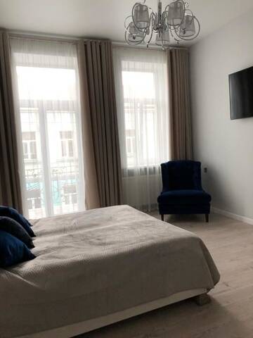Фото номера Апартаменты с 3 спальнями Апартаменты Viktoriya Deluxe Apartment г. Львов 54