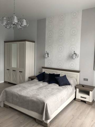 Фото номера Апартаменты с 3 спальнями Апартаменты Viktoriya Deluxe Apartment г. Львов 12